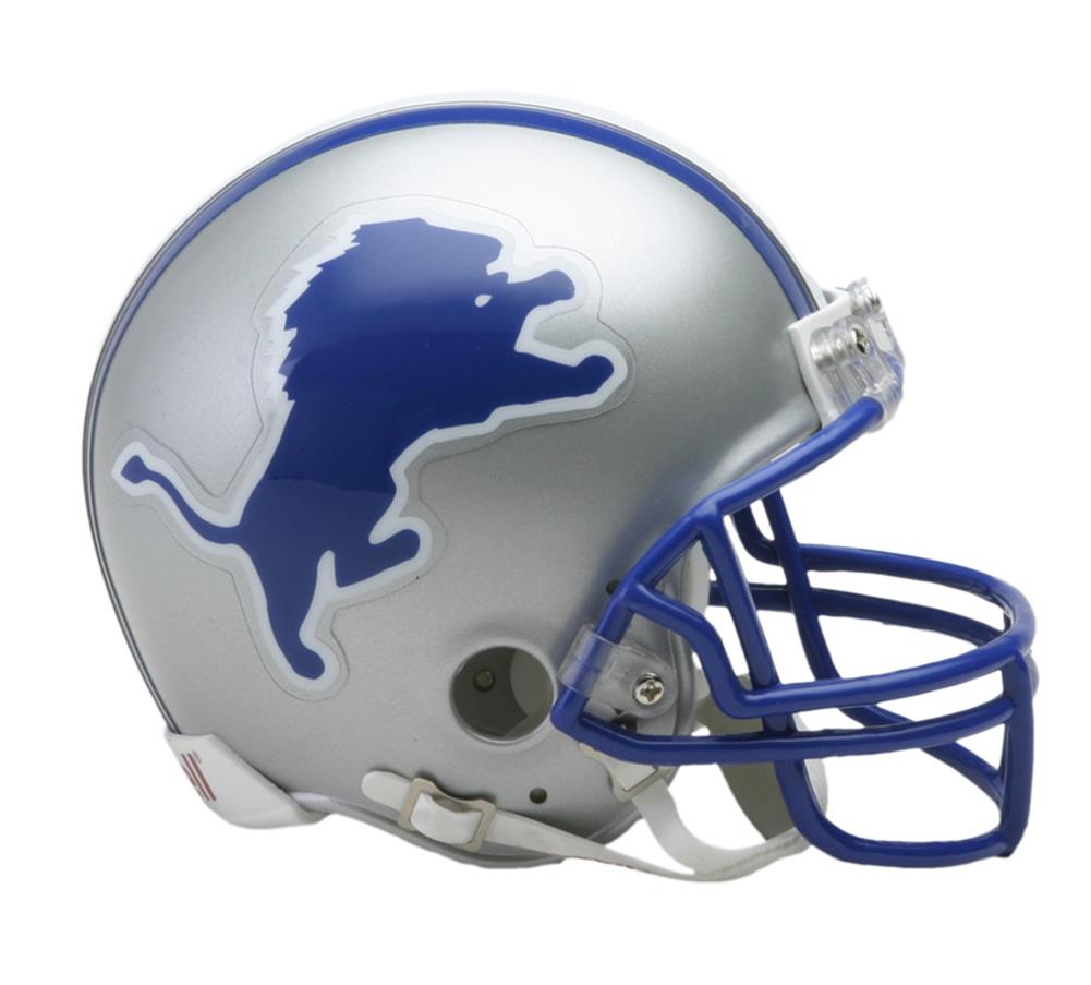 Detroit Lions Mini Throwback Helmet - Mini VSR4 Helmet