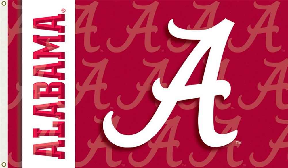 Alabama Crimson Tide Bama 2-Sided 3 x 5 Banner Flag