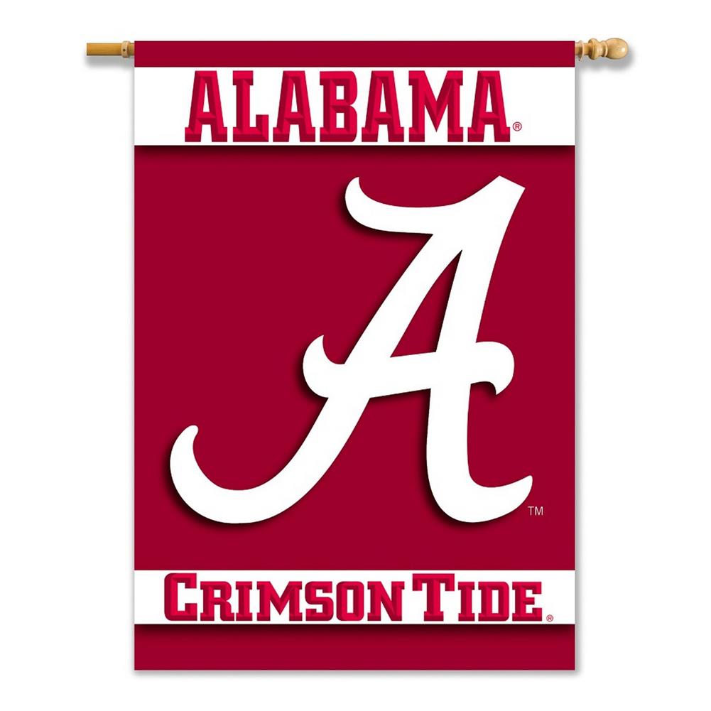 Alabama Crimson Tide Bama Large 2-Sided House Flag