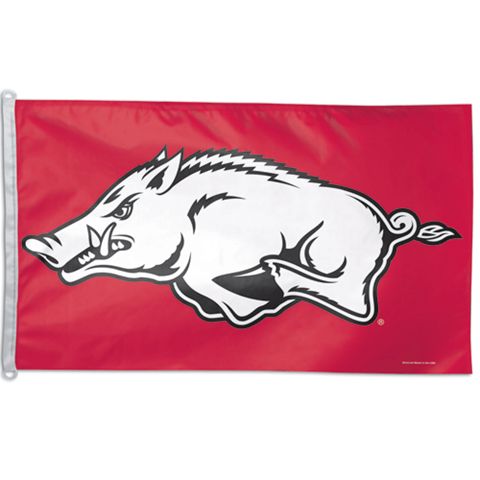 Arkansas Razorbacks Flag - 3 x 5 Razorback House Flag
