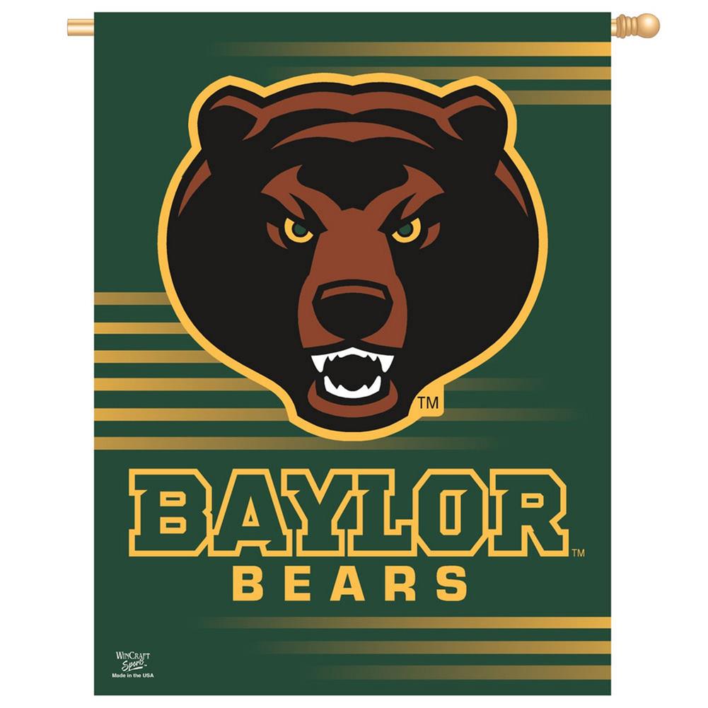 Baylor Bears Flag - Vertical 27X37 Outdoor House Flag