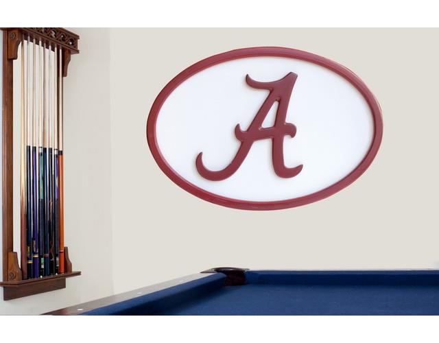 Alabama Crimson Tide Bama Large 3D Wooden Wall Art