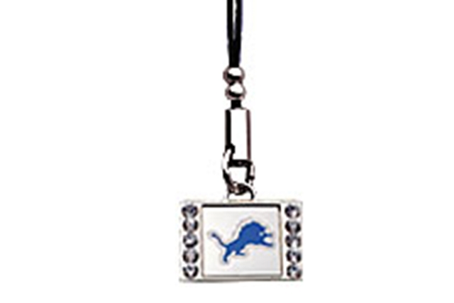 Detroit Lions Cell Phone Charm Accessory