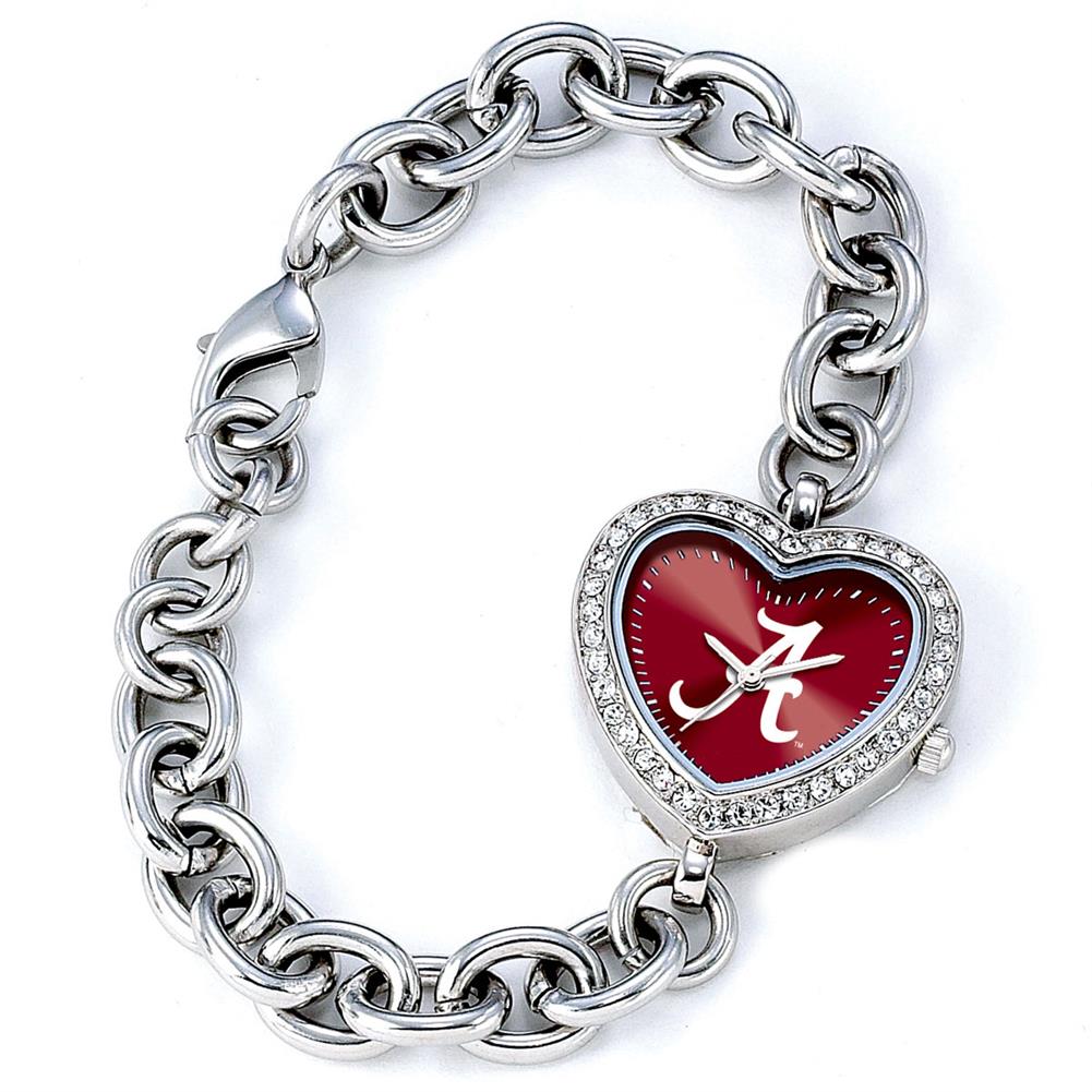 Alabama Crimson Tide Bama Womens Heart Watch