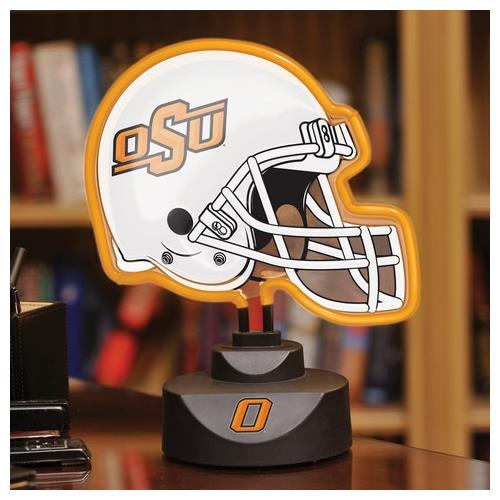 Oklahoma State Cowboys Neon Helmet Lamp