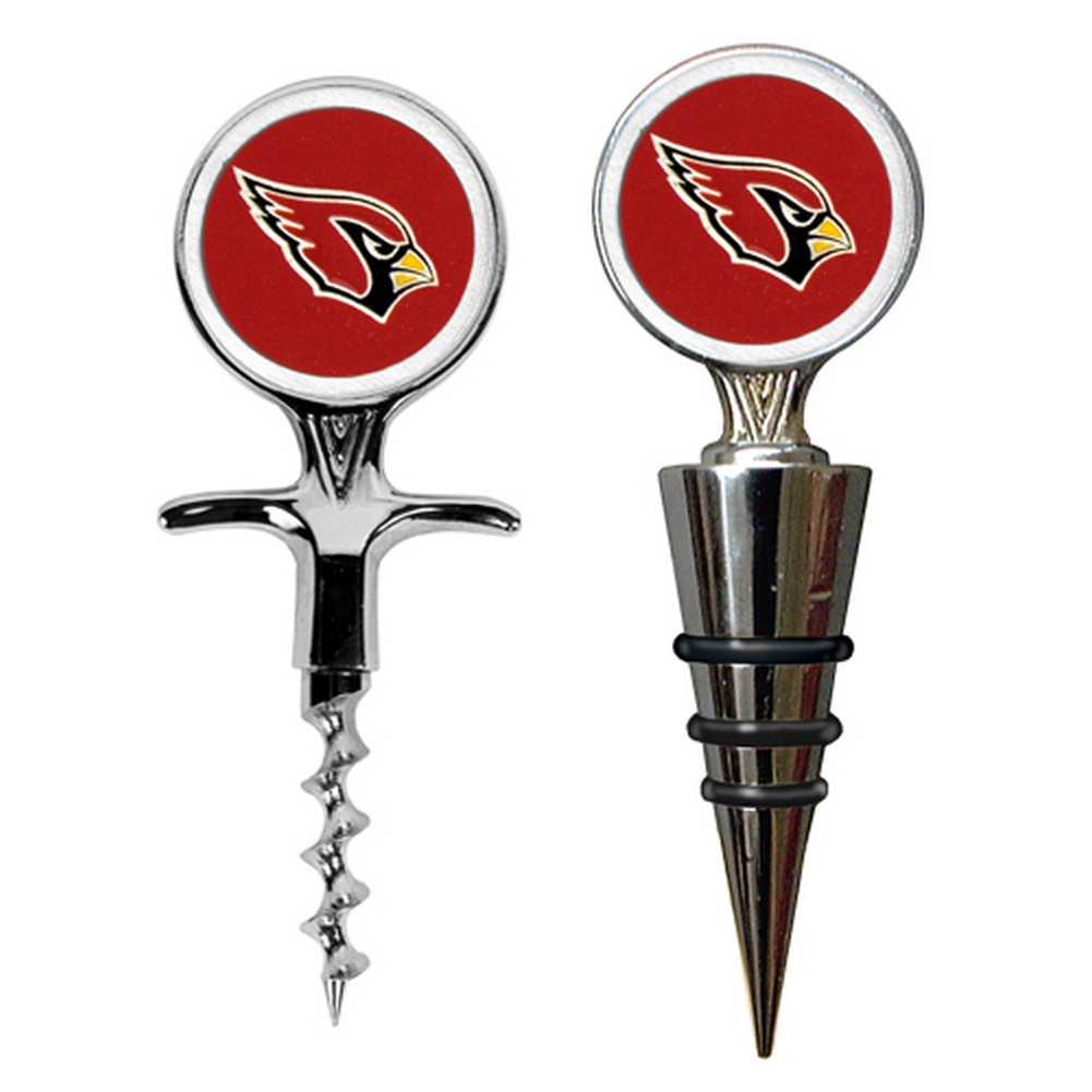 Arizona Cardinals Wine Bottle Stopper & Opener Gift Set
