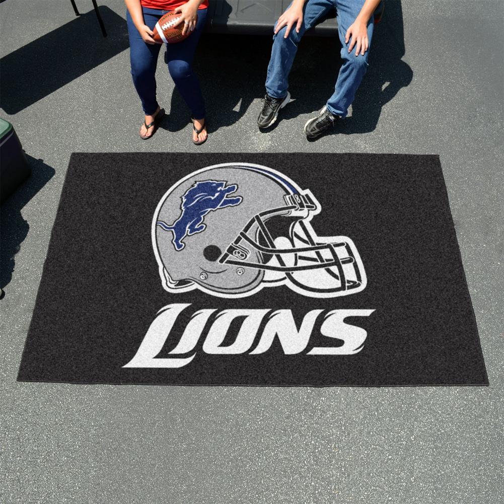 Detroit Lions 5' x 8' Tailgating Area Rug
