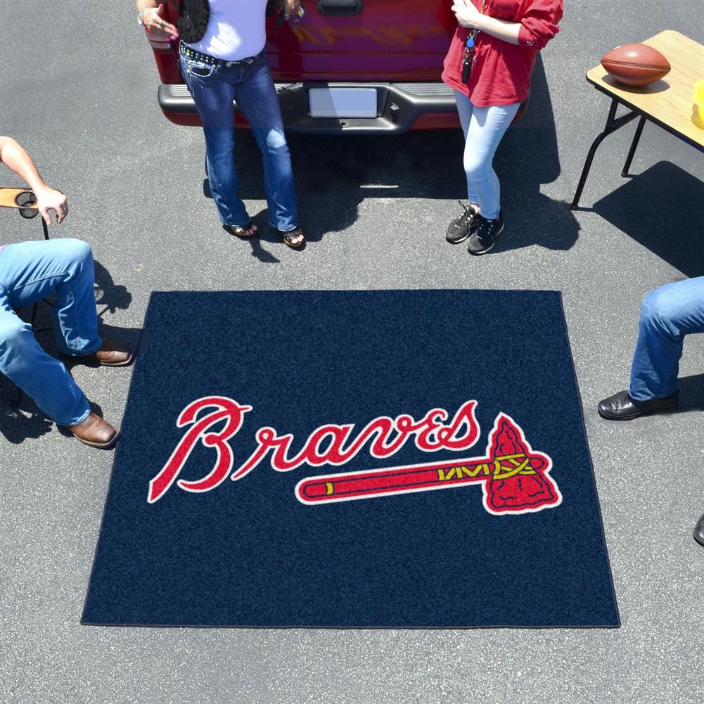 Atlanta Braves Tailgate Area Rug 5' x 6'