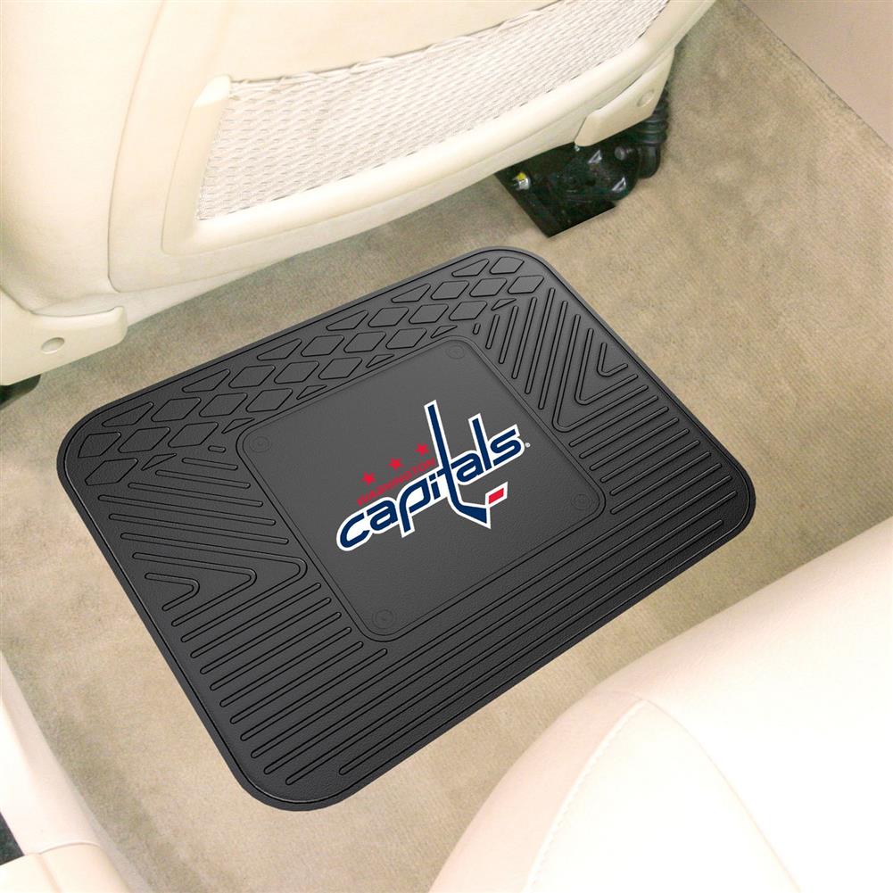 Washington Capitals One Car Auto Rear Rubber Floor Mat
