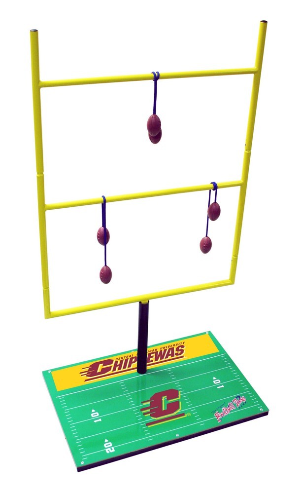 Central Michigan University Bolo Ball Top Toss Redneck Golf Game