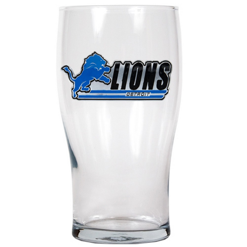 Detroit Lions 20 Oz Beer Glass Cup
