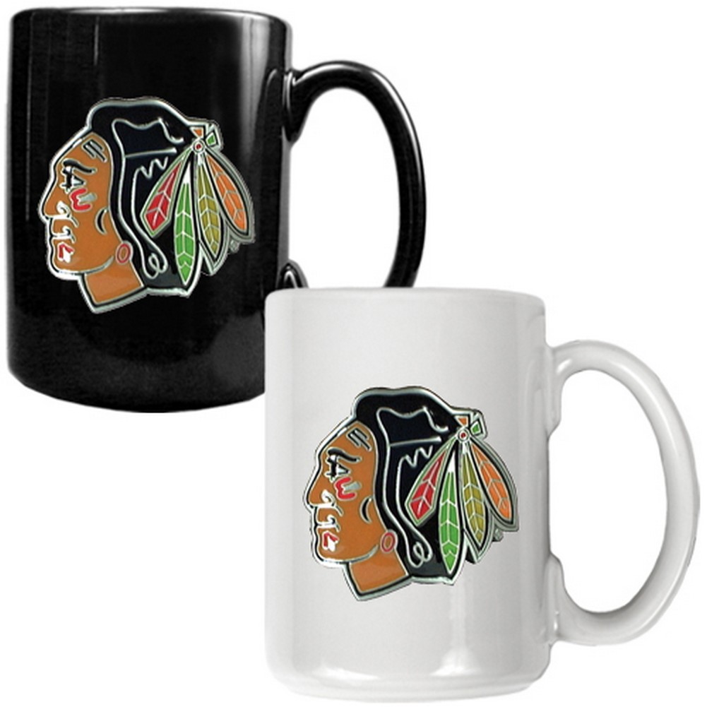 Chicago Blackhawks Coffee Mug Set