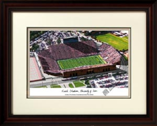 University of Iowa Hawkeyes Limited Edition Framed Lithograph Print