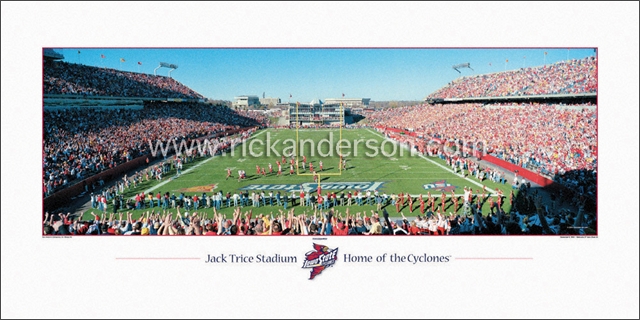 Iowa State Cyclones Panoramic Sports Picture Photo Poster