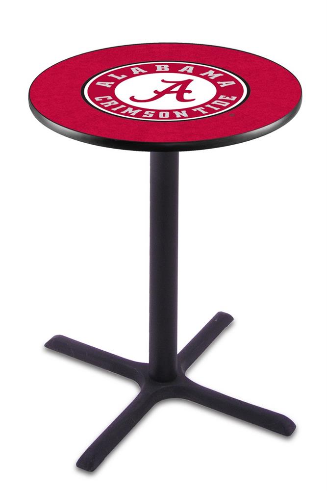 Alabama Crimson Tide Black Pub Table