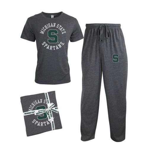 Michigan State University Men's Pajama Pants & Shirt Set