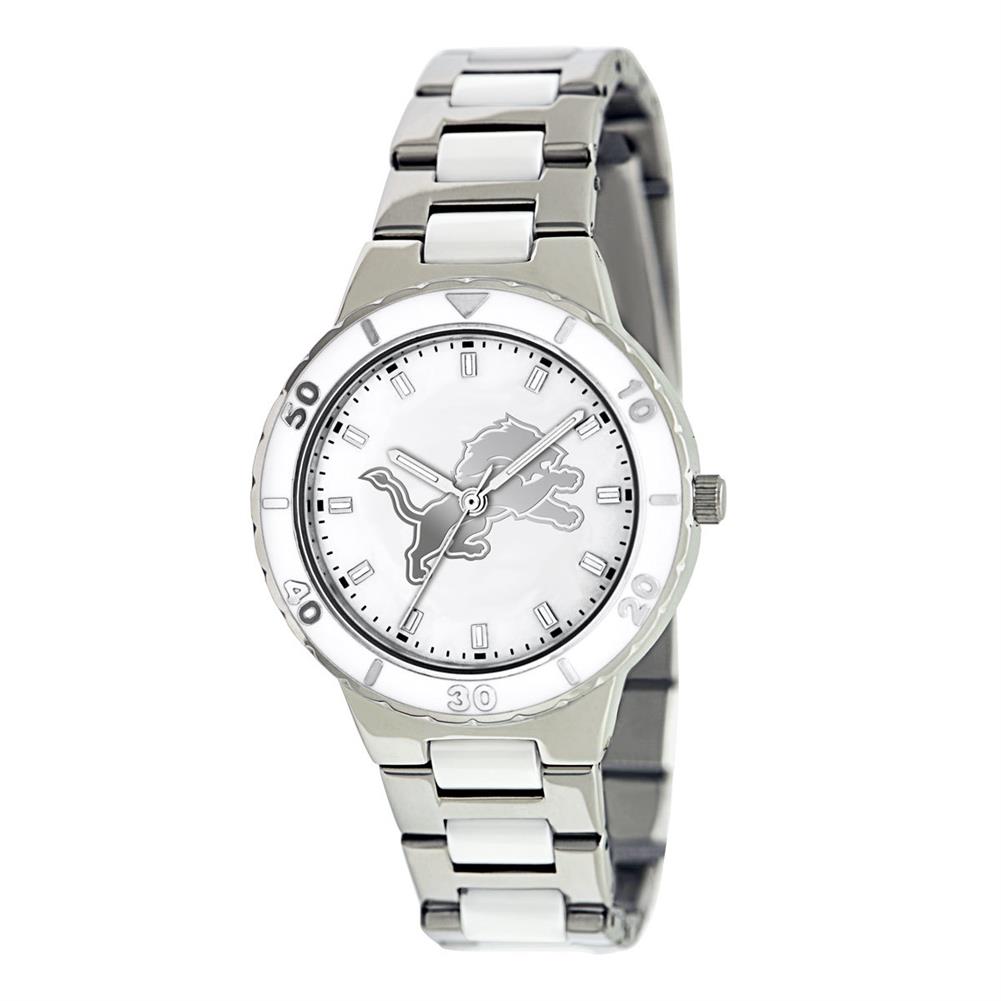Detroit Lions  Ladies Watch - Stainless Steel Dress Watch