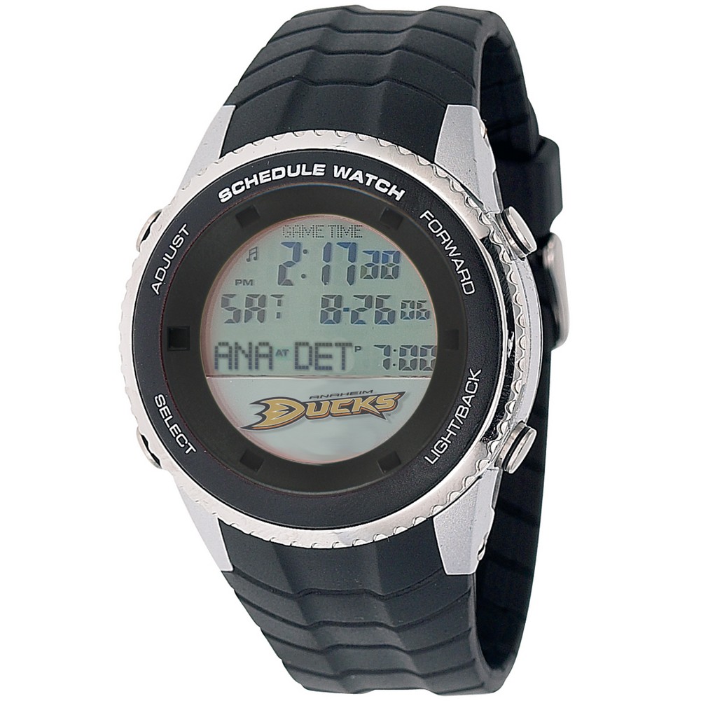 Anaheim Ducks Mens Schedule Wrist Watch