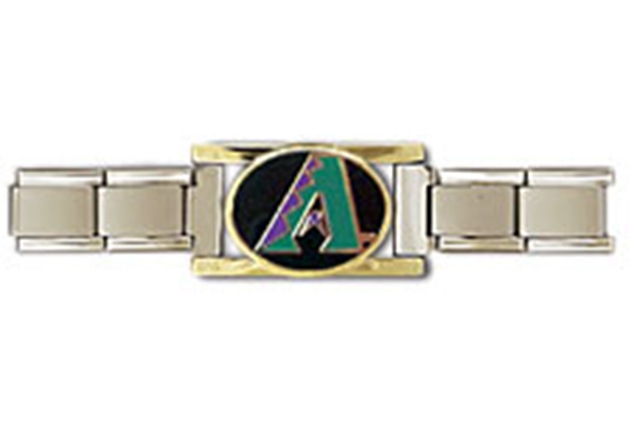 Arizona Diamondbacks Stainless Steel Jewelry Bracelet