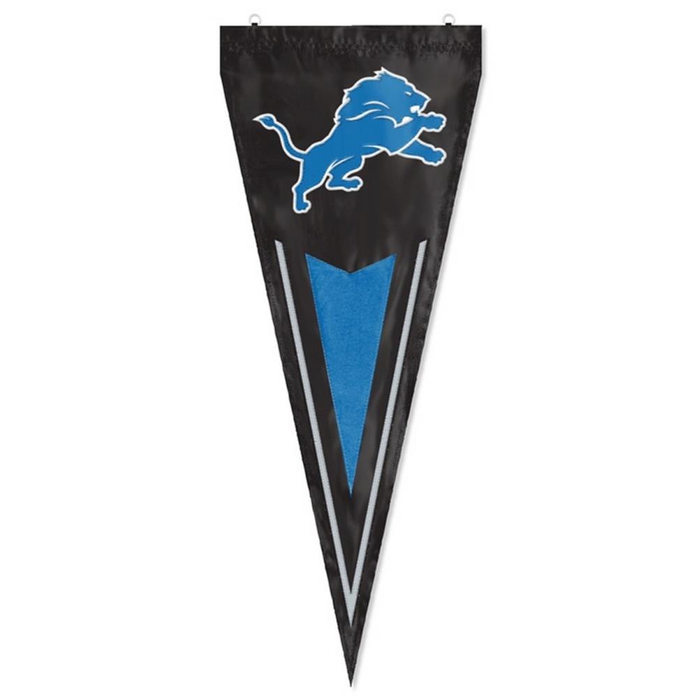 Detroit Lions Indoor Outdoor Wall Pennant Flag