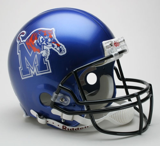 University of Memphis Tigers Full Size Authentic Riddell Helmet