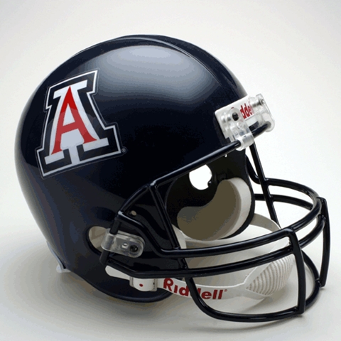 Arizona Wildcats Full Size Riddell Replica Autograph Helmet
