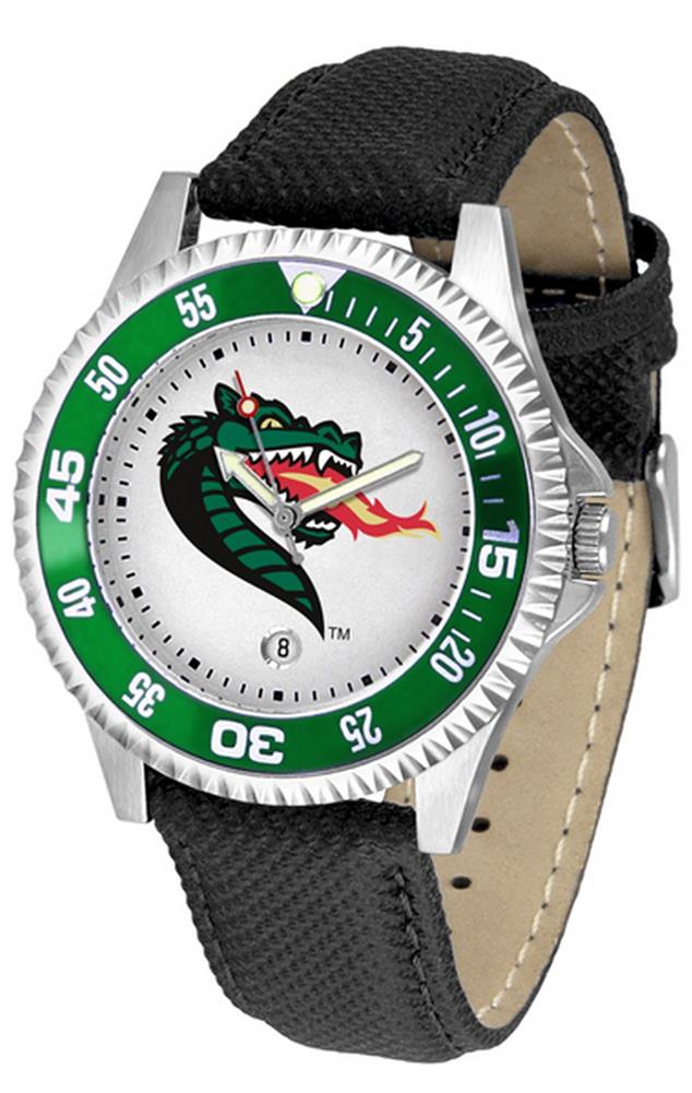 UAB Blazers Men's Leather Sports Watch
