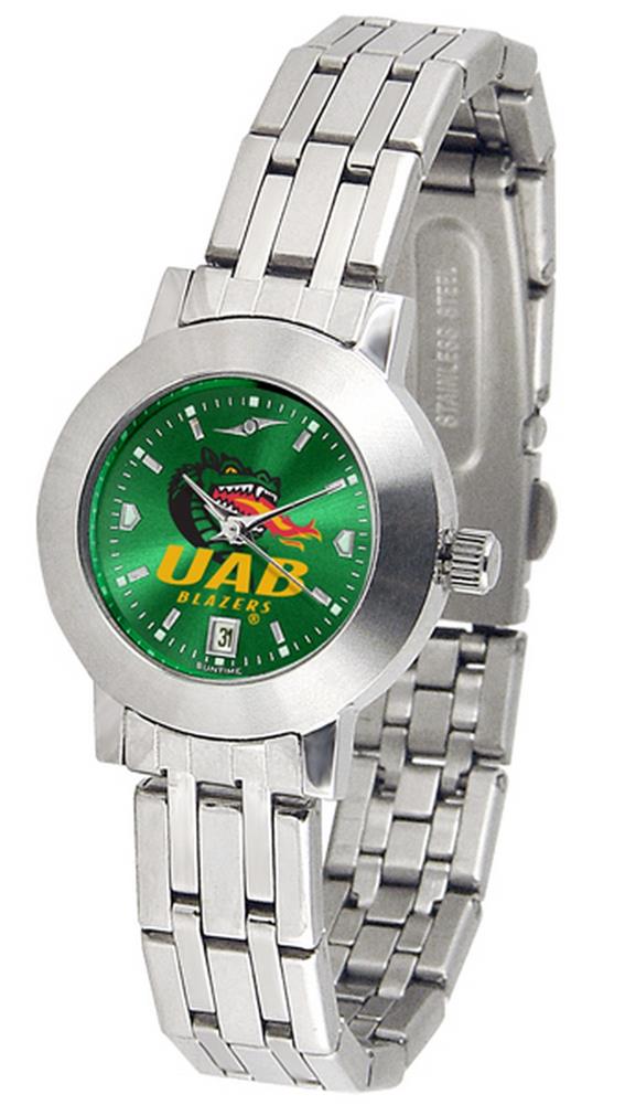 UAB Blazers Ladies Stainless Steel Watch