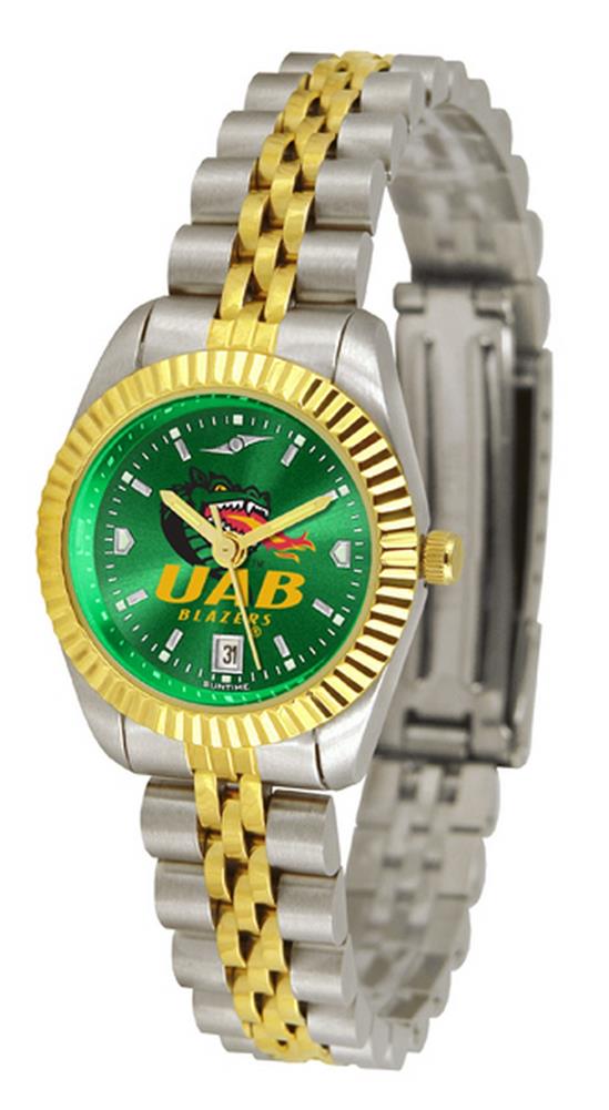 UAB Blazers Ladies Gold Dress Watch