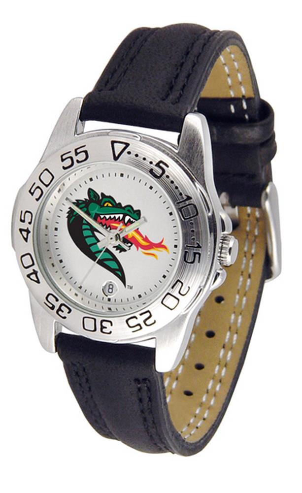 UAB Blazers Women's Leather Band Athletic Watch