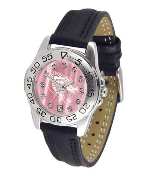 UAB Blazers Ladies Leather Pink Sports Watch