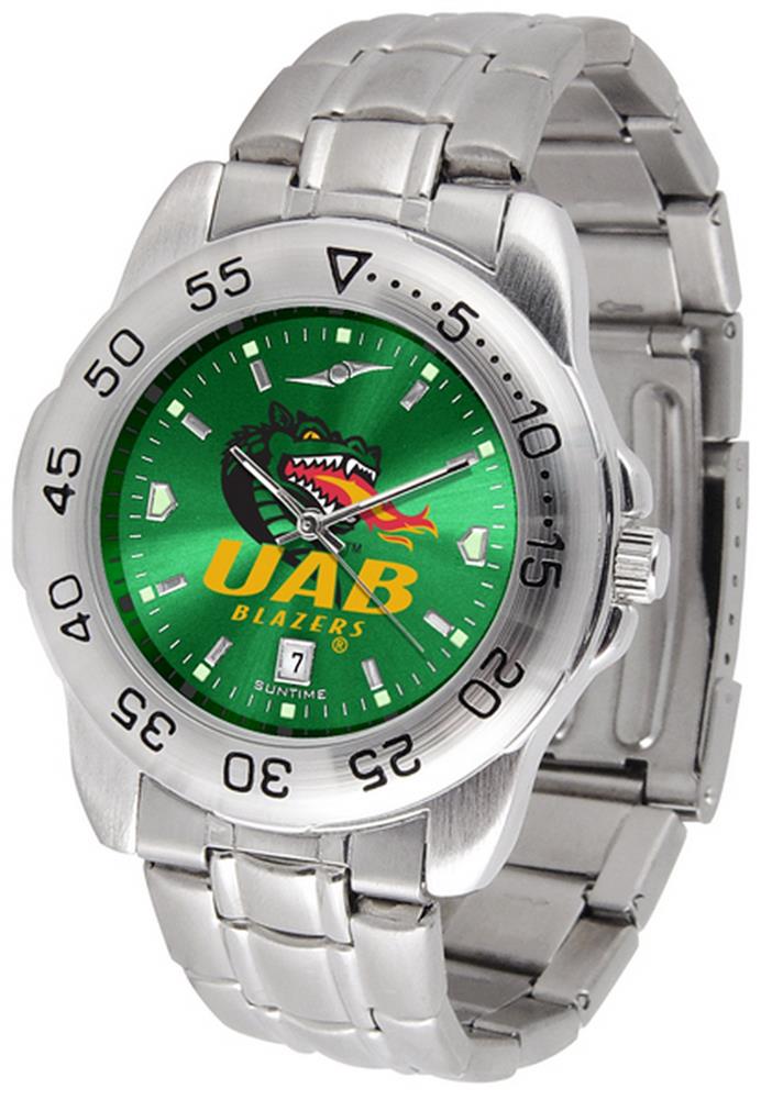 UAB Blazers Men's Stainless Steel Wristwatch