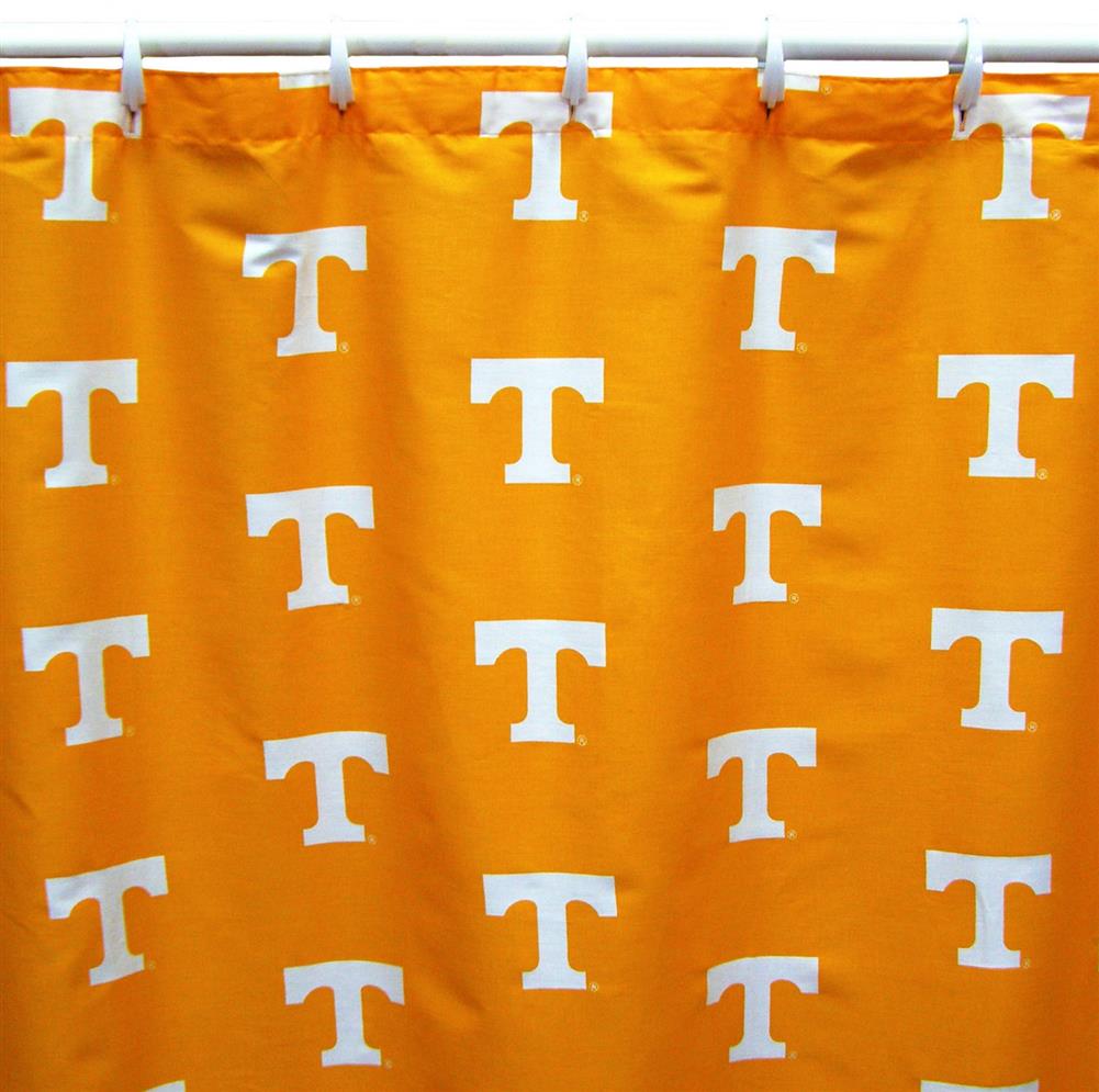 Tennessee Volunteers Vols UT Cotton Shower Curtain