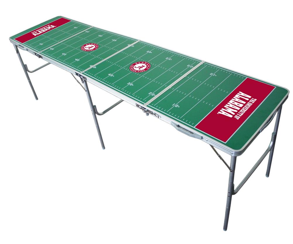 Alabama Crimson Tide Bama Portable Folding Lightweight Party Table