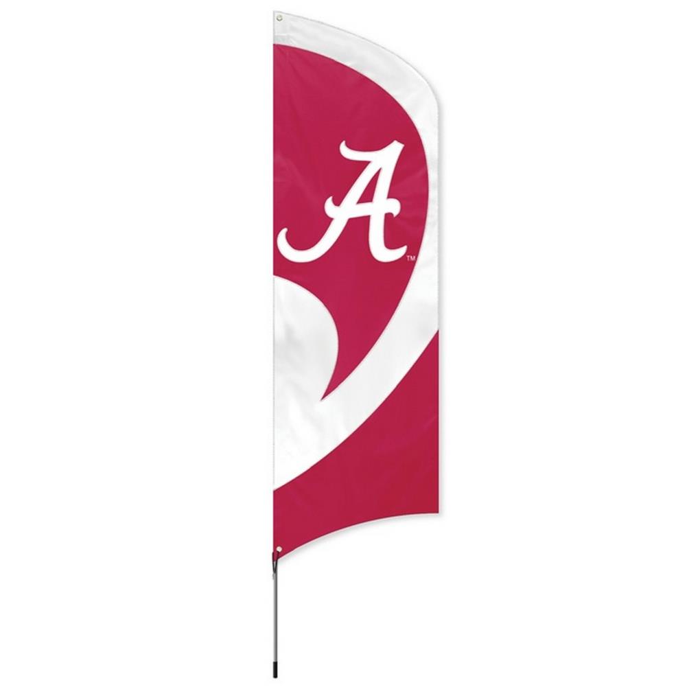 Alabama Crimson Tide Bama Large 8 Ft Tailgate Flag