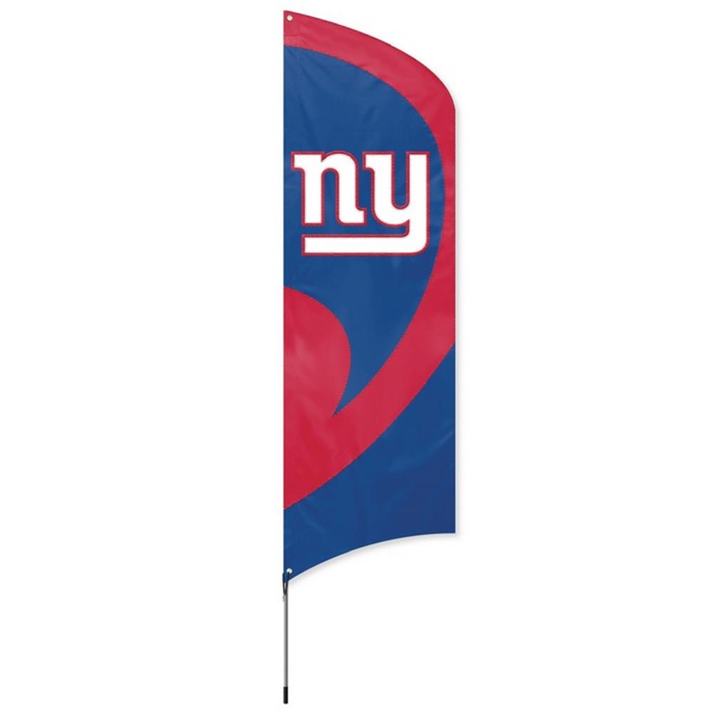 New York Giants NY Large 8 Ft Tall Tailgate Flag
