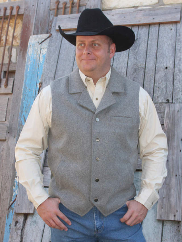 Walls Men's Western Heavy Weight Wyoming Wool Vest eBay