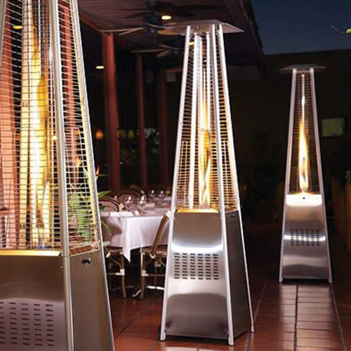 Garden Radiance Stainless Steel Pyramid Outdoor Patio Heater GRP4000