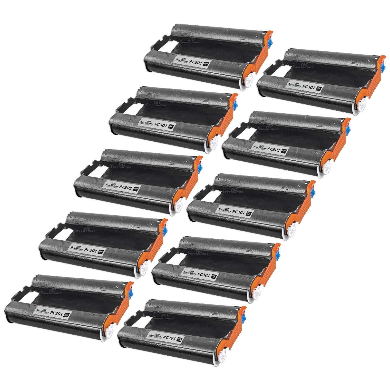 10PK PC301 PC-301 with PC302RF for Brother Fax Printing Cartridge MFC-970MC 885M
