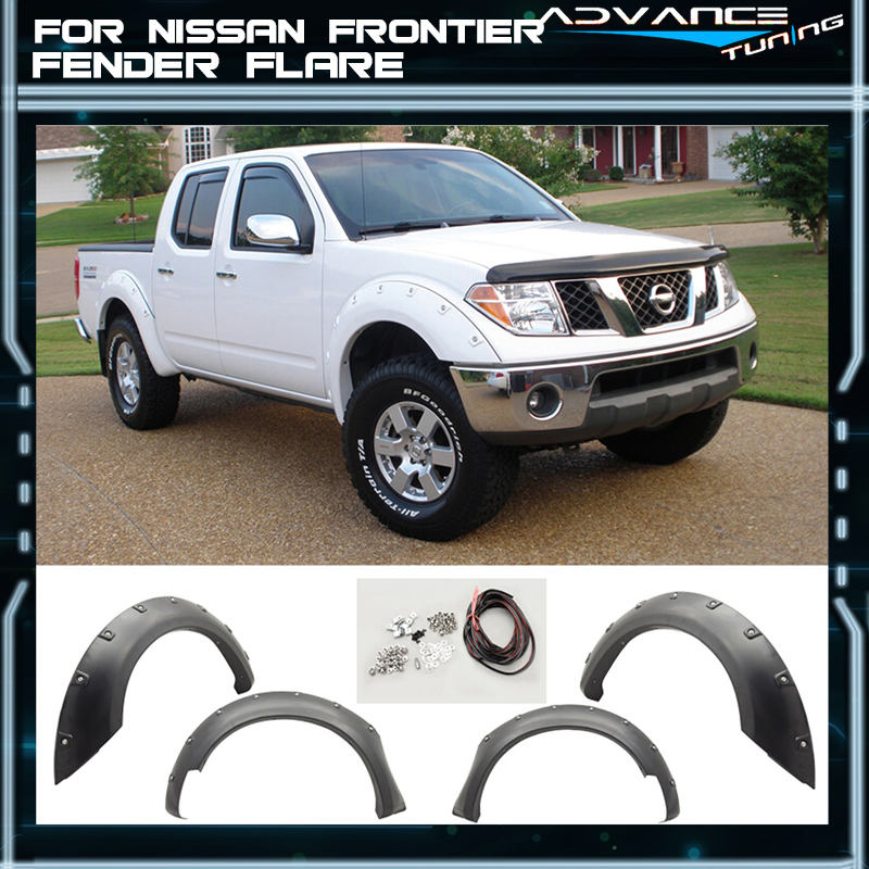 Fit For 0512 Nissan Frontier Short Bed POCKET Style Fender Flare