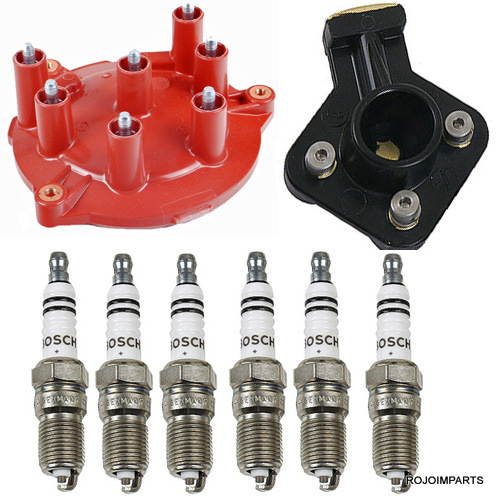 Mercedes 190E 260E 300E 300SE Spark Plug Distributor Cap Ignition Rotor