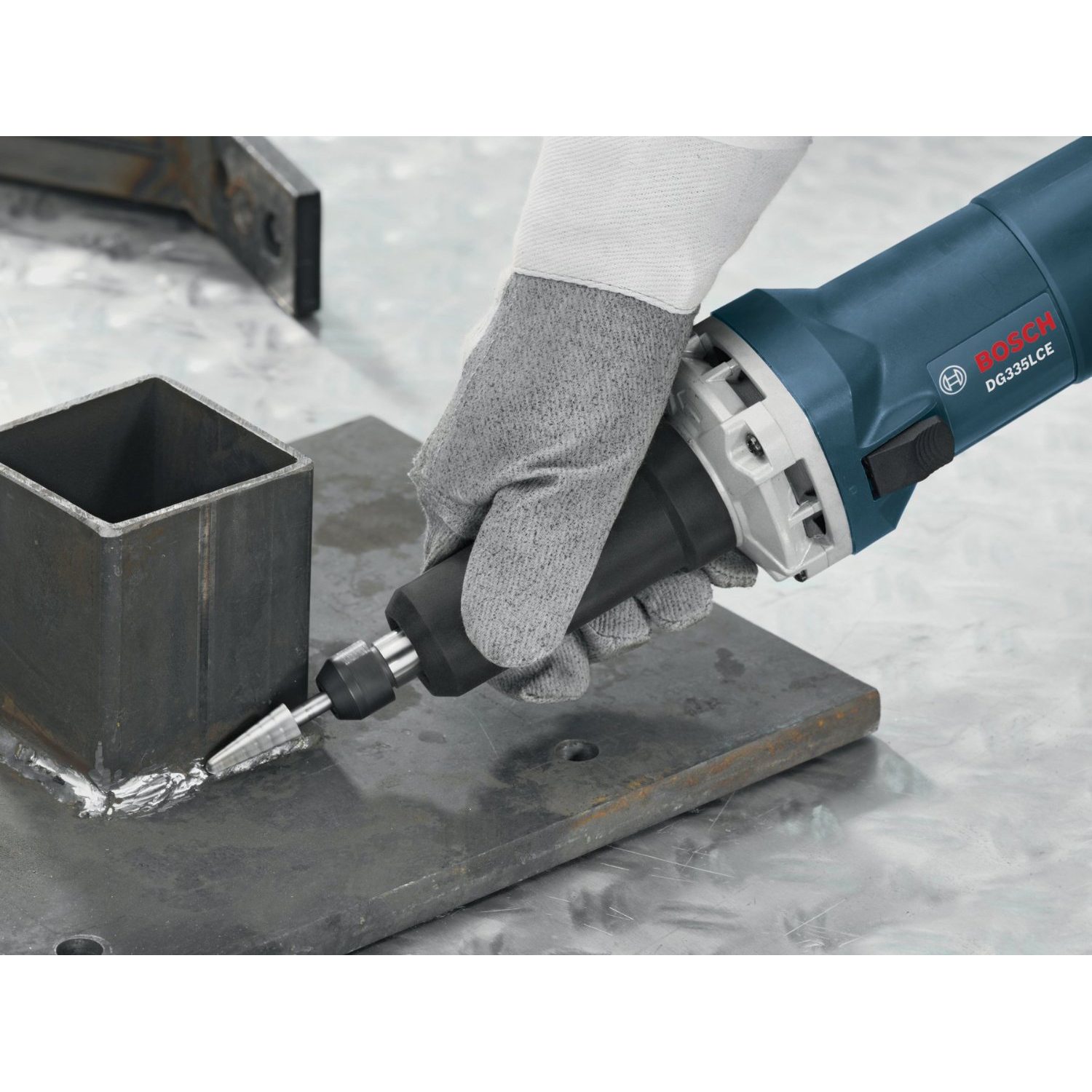 Bosch DG355LCE 120Volt 5.8 Amp 1/4Inch Collet Carbon Brush Straight Grinder eBay