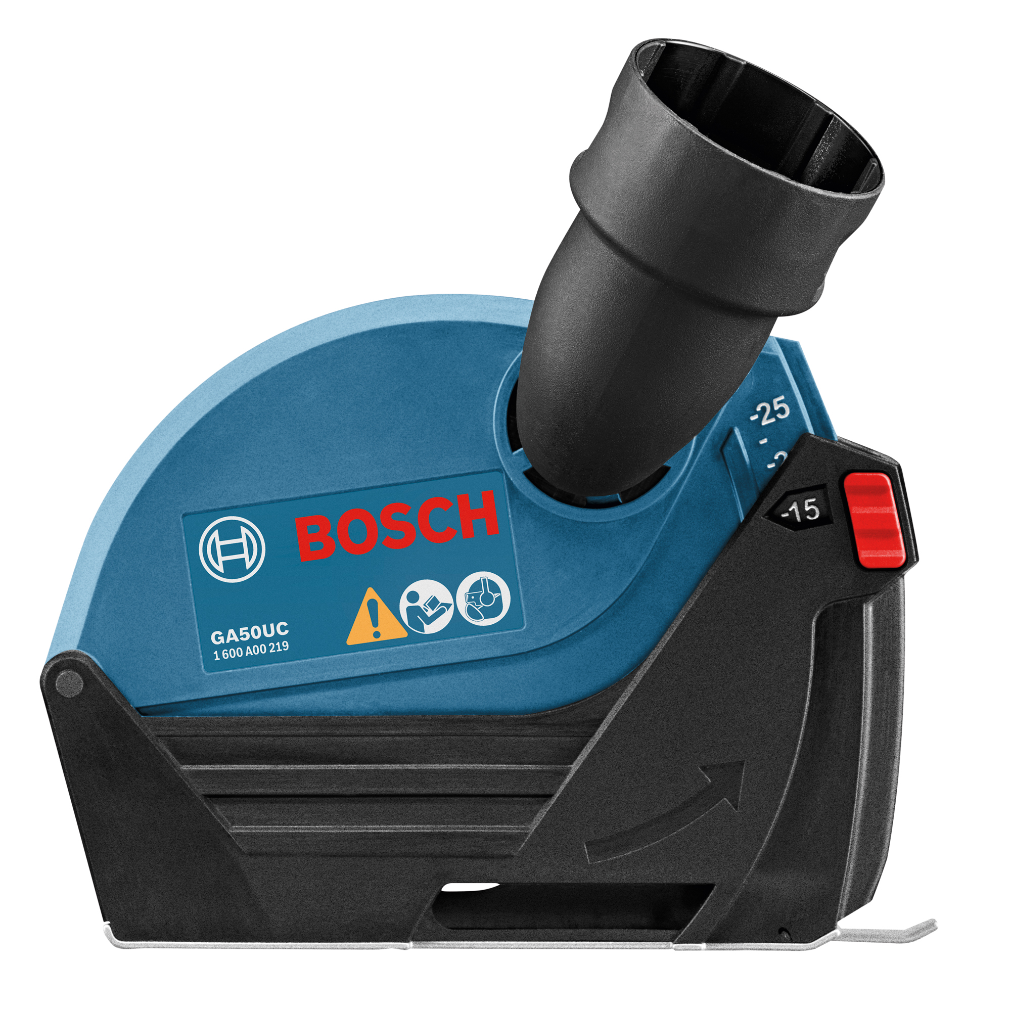 Bosch GA50UC 5 inch Small Concrete Cutting Angle Grinder Dust