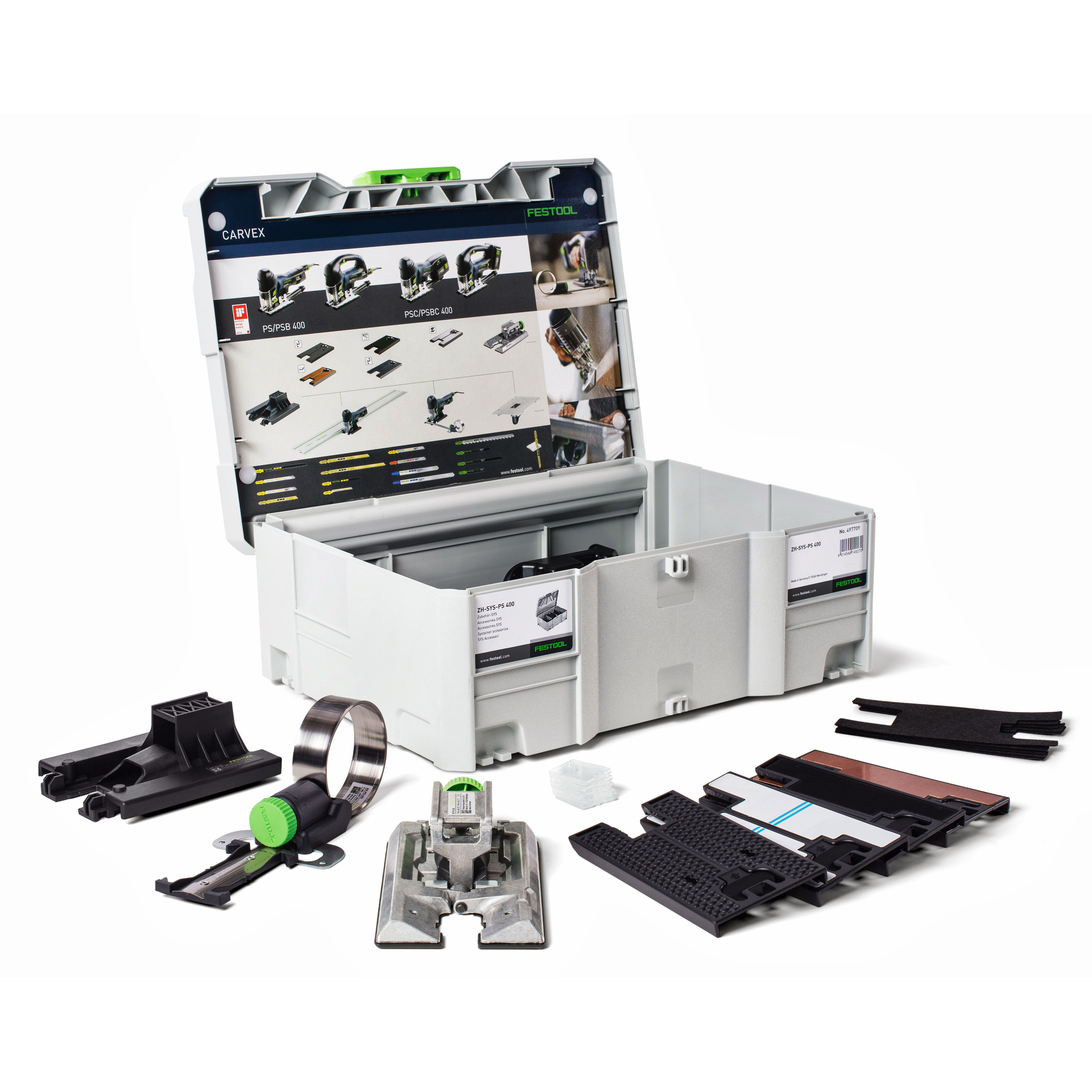 Festool 497709 Accessory Kit for Carvex Jigsaw Organized in SYS 2 TLOC