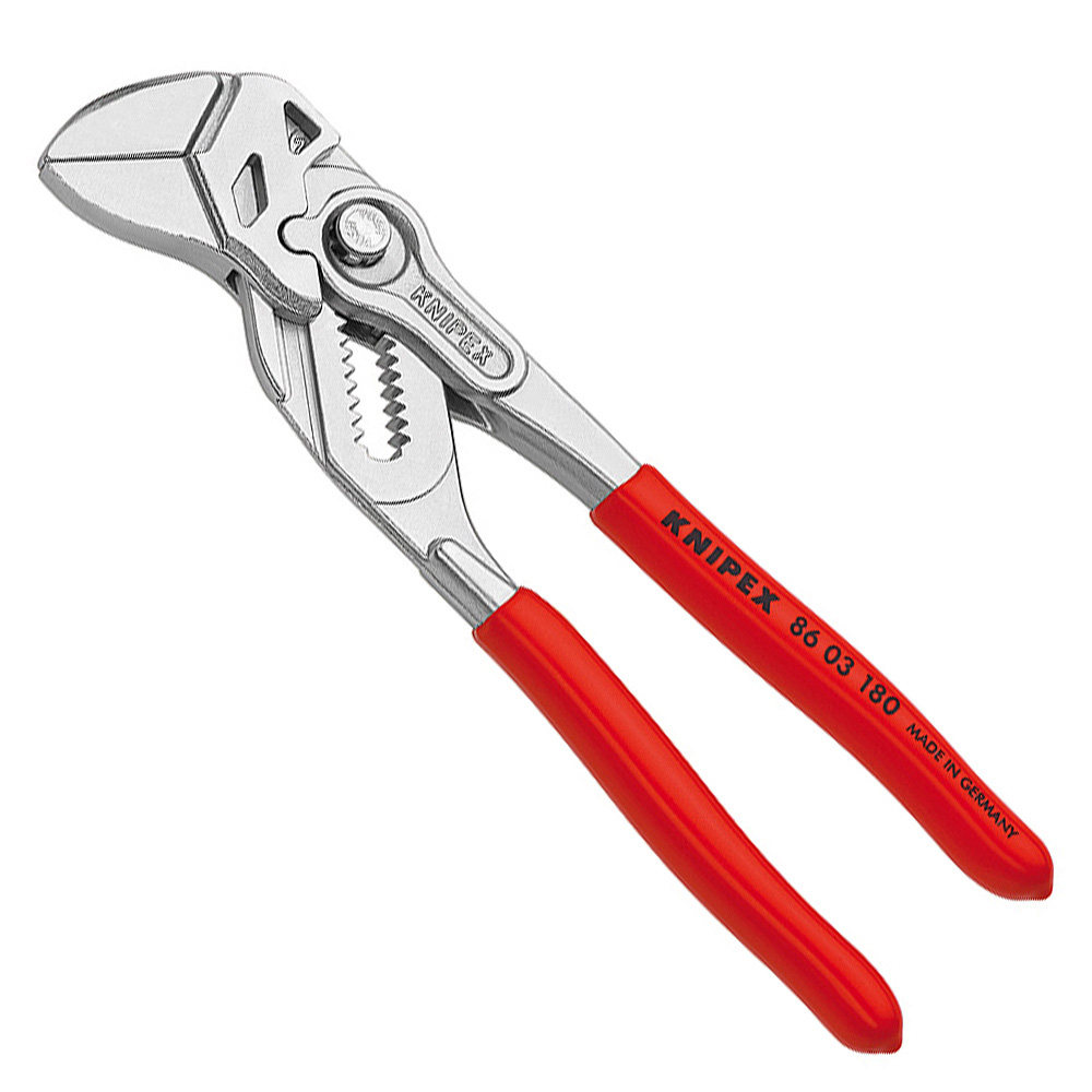 Knipex 86 03 180 71/4Inch Steel Heavy Duty Adjustable Pliers