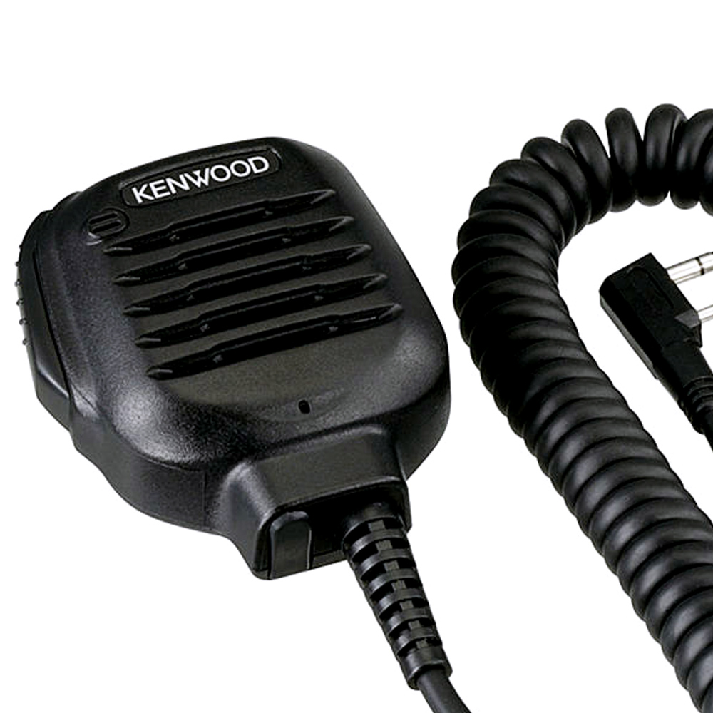 Kenwood KMC45 2.5mm Heavy Duty Military Belt Clip Speaker Microphone
