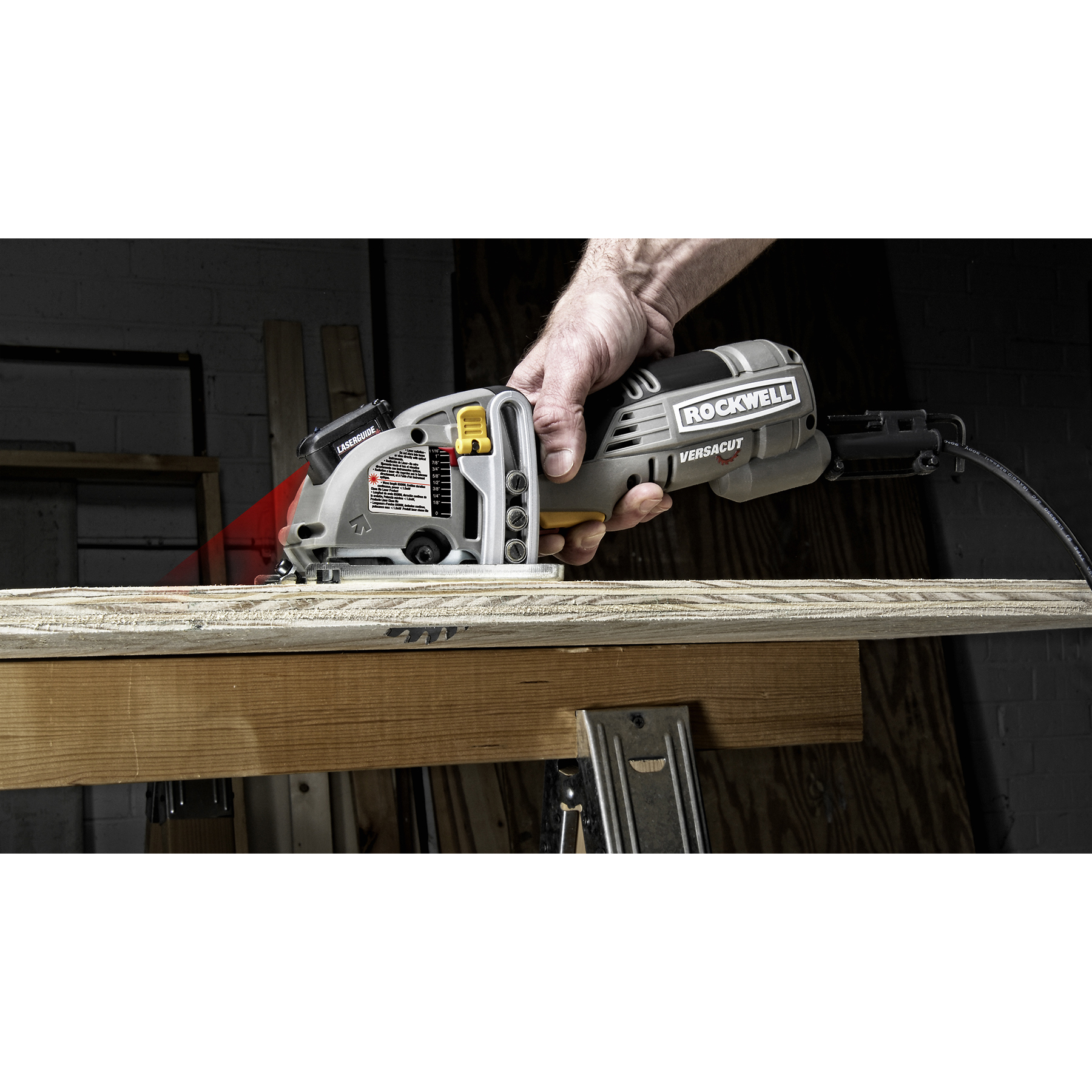 Rockwell RK3440K VersaCut Mini Circular Saw Kit with Laser eBay