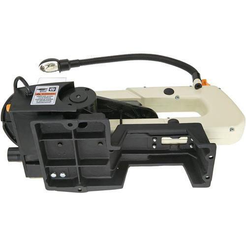 Shop Fox W1713 16" Variable Speed Scroll Saw with Work Light and Dust