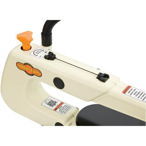 Shop Fox W1713 16" Variable Speed Scroll Saw with Work Light and Dust