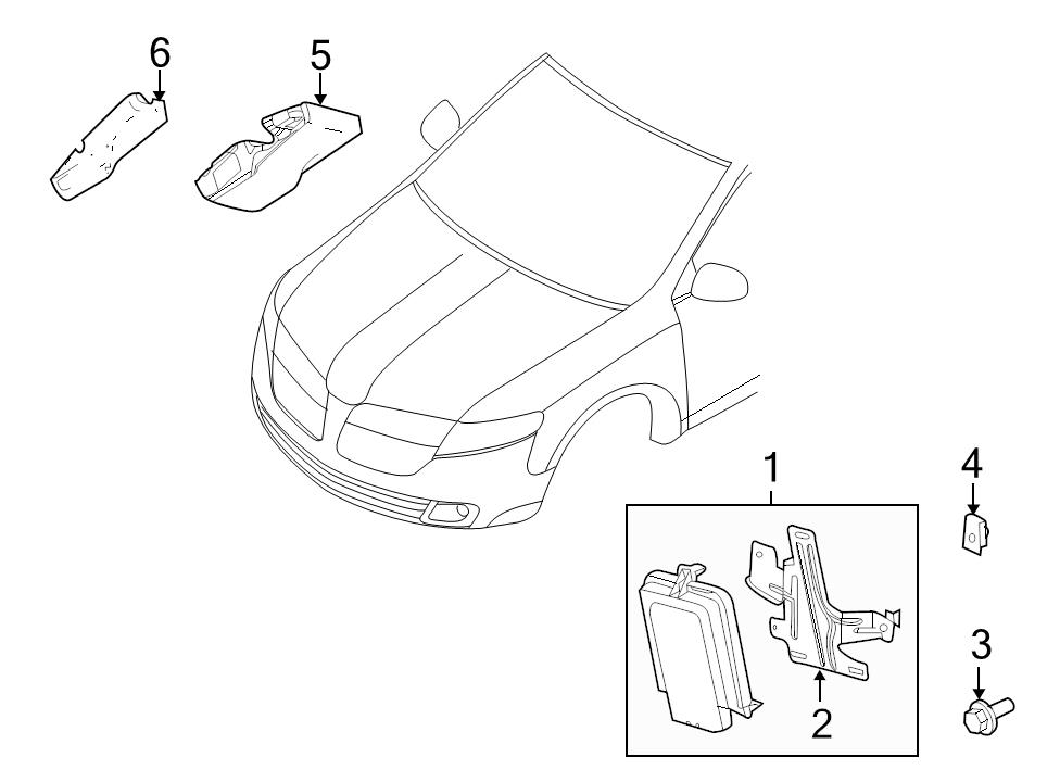 NEW OEM WINDSHIELD RAIN SENSOR MODULE 201012 FORD TAURUS LINCOLN MKS